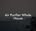 Air Purifier Whole House