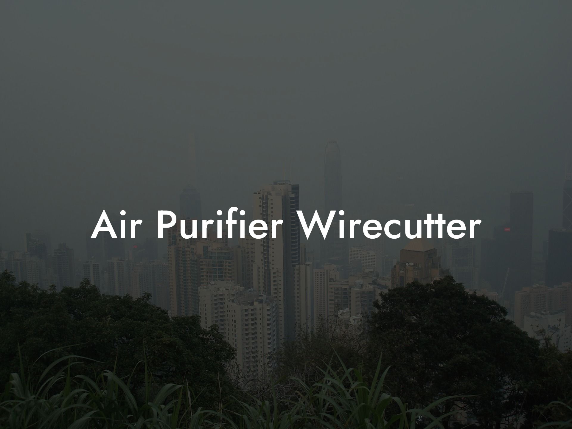 Air Purifier Wirecutter