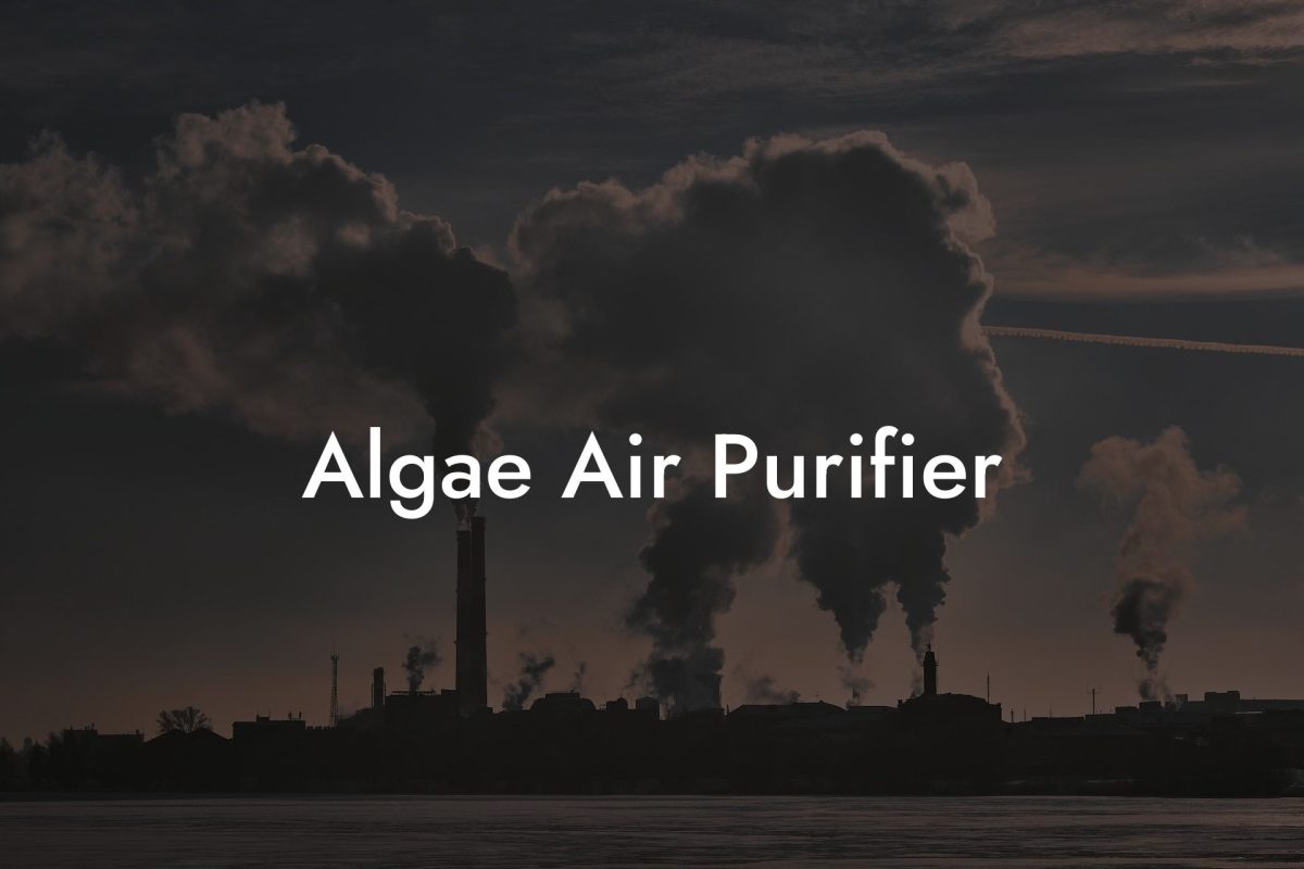 Algae Air Purifier