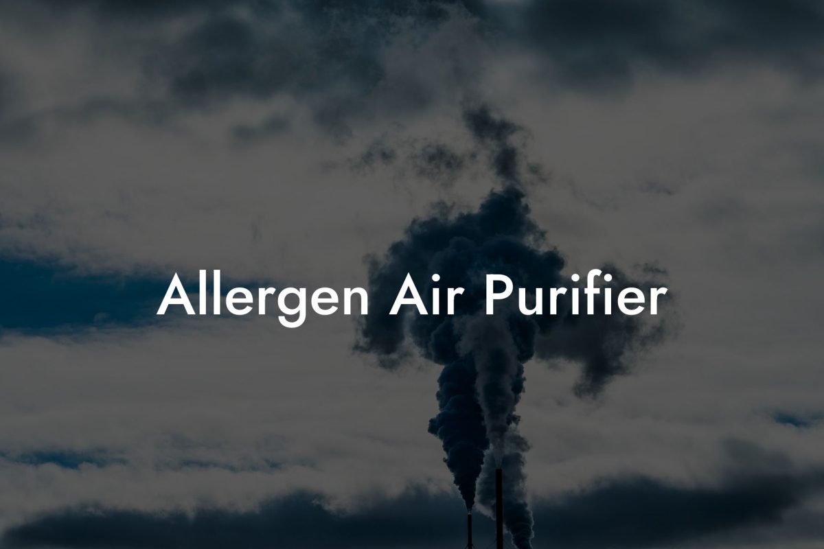 Allergen Air Purifier