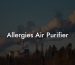 Allergies Air Purifier