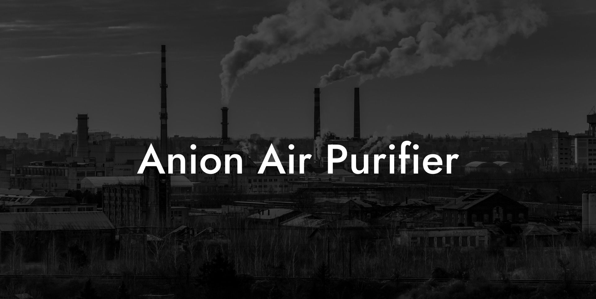 Anion Air Purifier