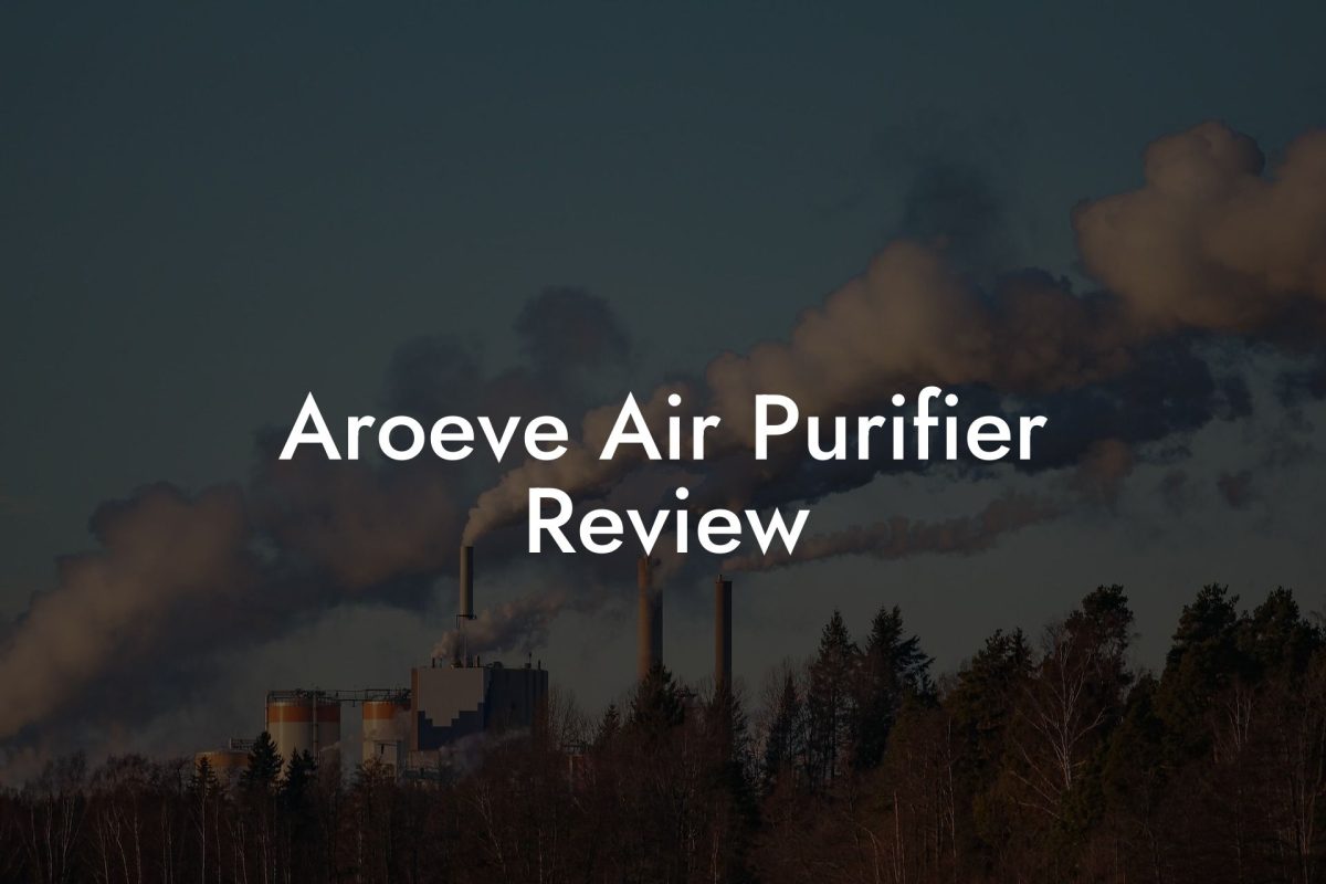 Aroeve Air Purifier Review