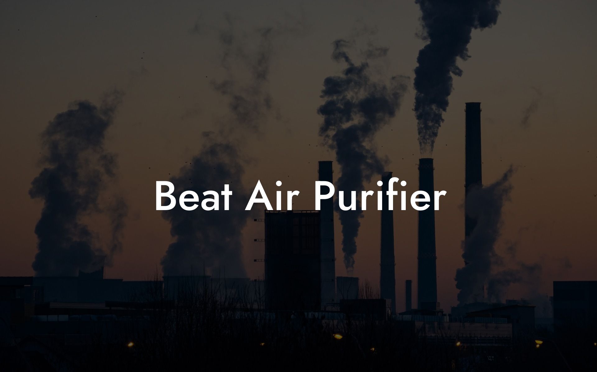 Beat Air Purifier