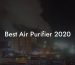 Best Air Purifier 2020