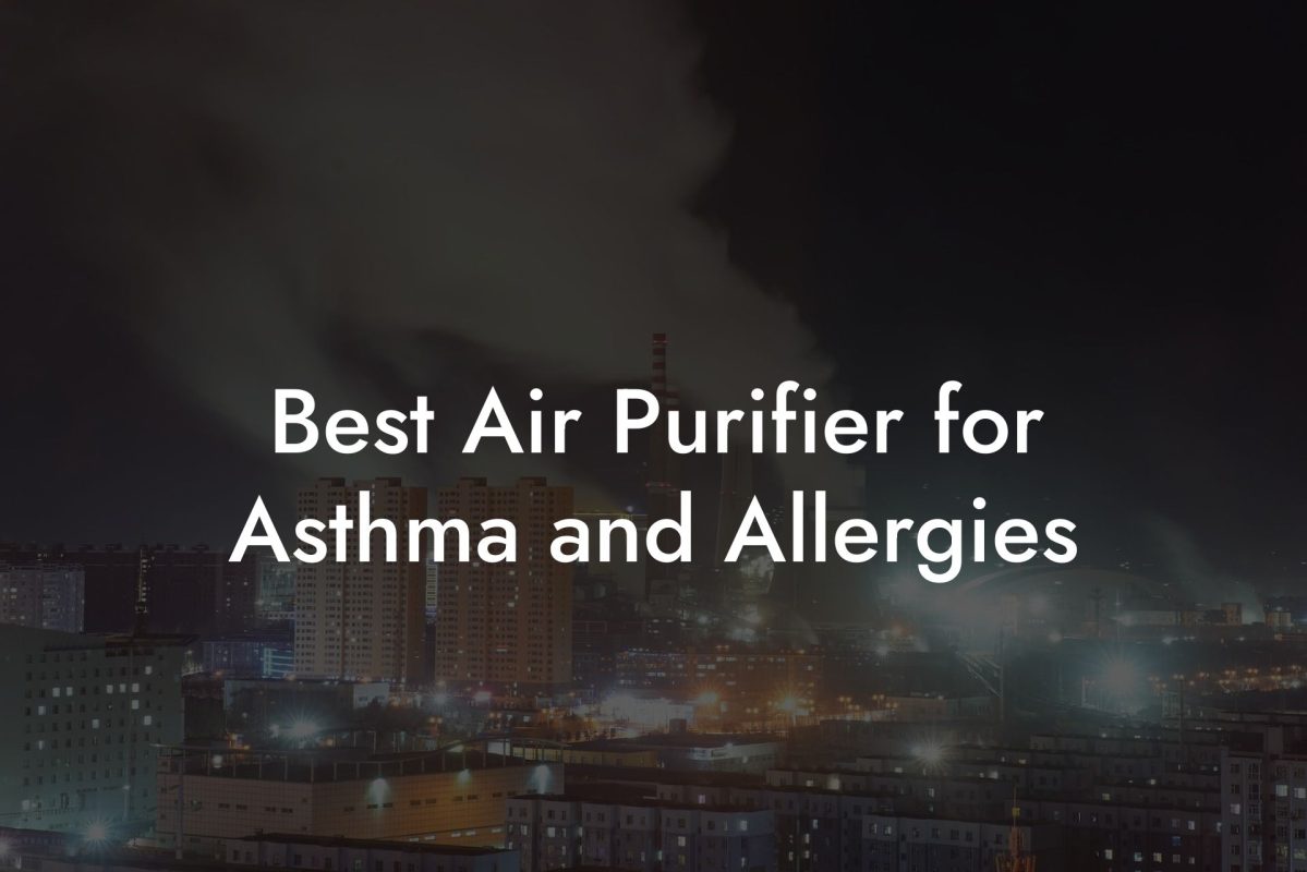 Best Air Purifier for Asthma and Allergies