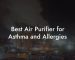 Best Air Purifier for Asthma and Allergies