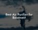 Best Air Purifier for Basement