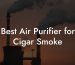 Best Air Purifier for Cigar Smoke