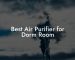 Best Air Purifier for Dorm Room