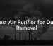 Best Air Purifier for Dust Removal