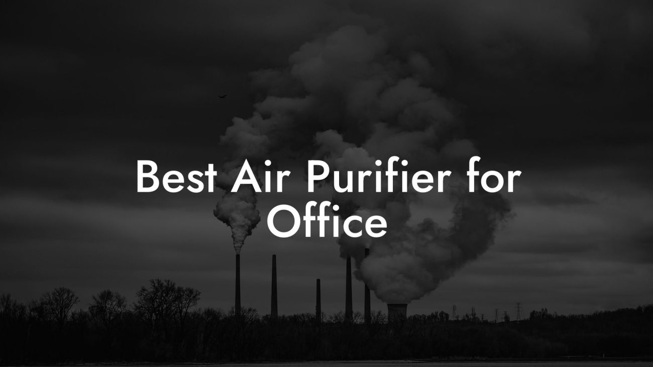 Best Air Purifier for Office