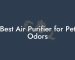 Best Air Purifier for Pet Odors