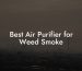 Best Air Purifier for Weed Smoke