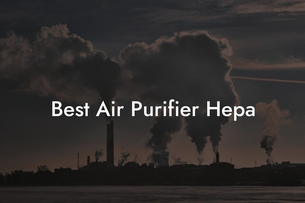 Best Air Purifier Hepa