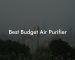 Best Budget Air Purifier