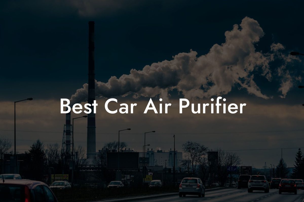 Best Car Air Purifier