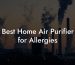 Best Home Air Purifier for Allergies