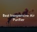 Best Inexpensive Air Purifier