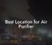 Best Location for Air Purifier