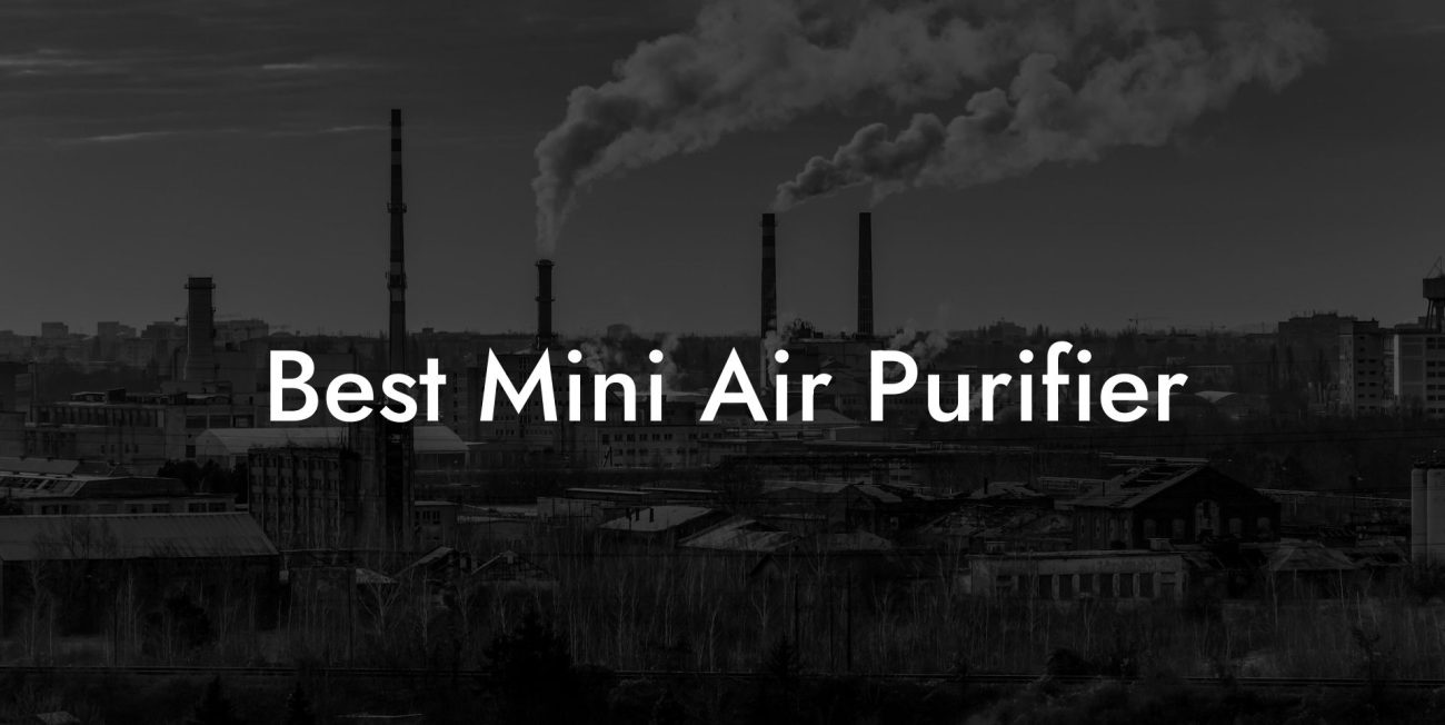 Best Mini Air Purifier