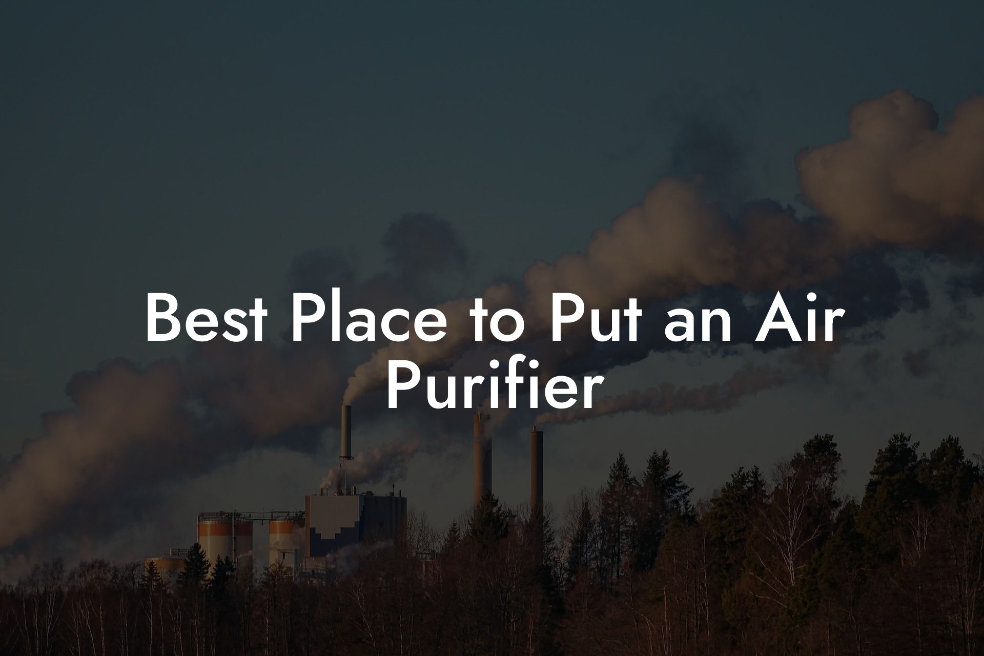 Best Place to Put an Air Purifier