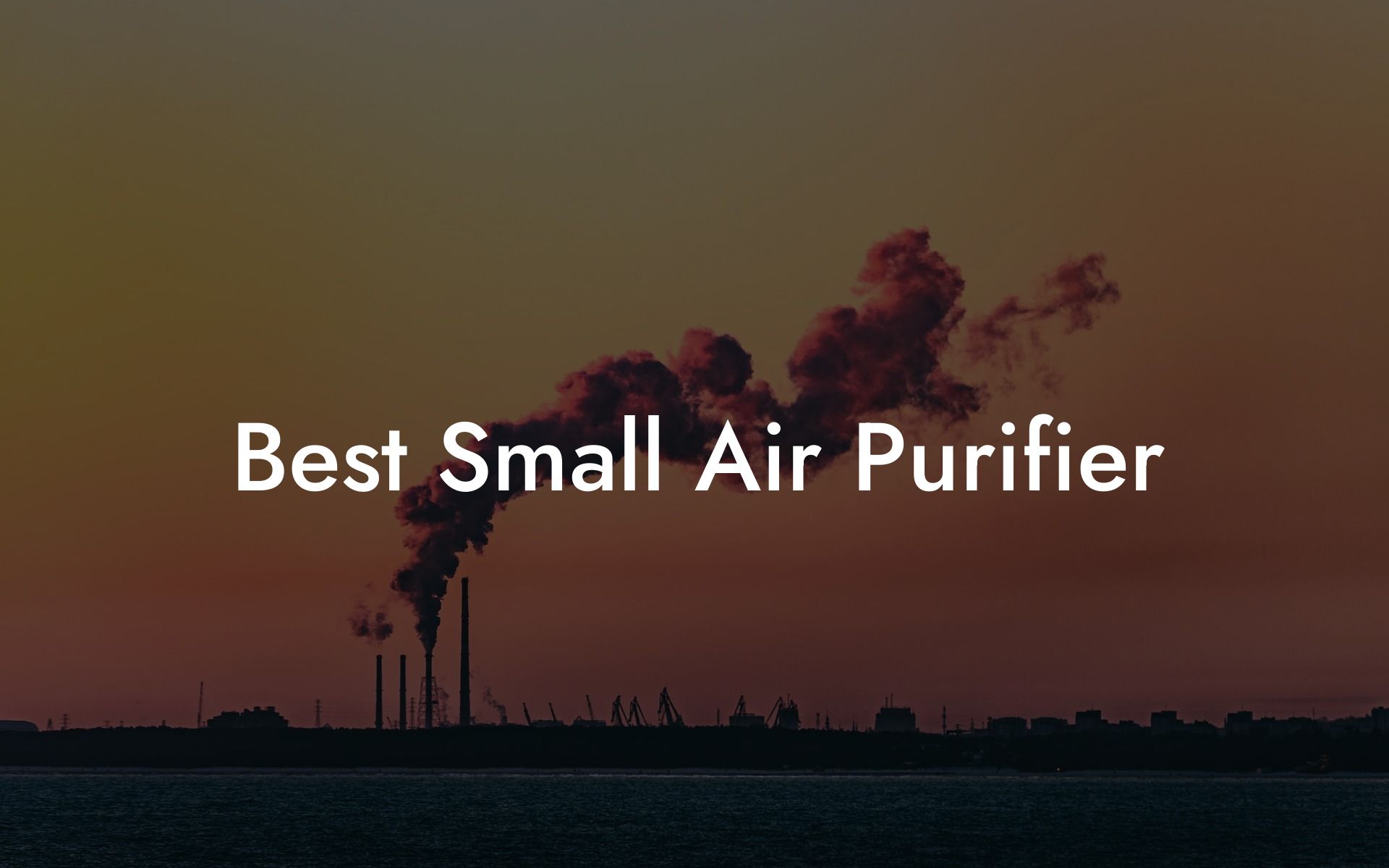 Best Small Air Purifier