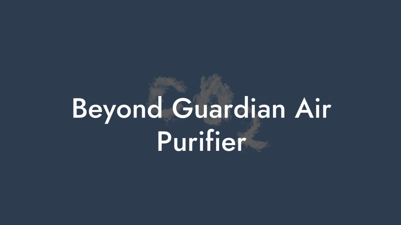 Beyond Guardian Air Purifier