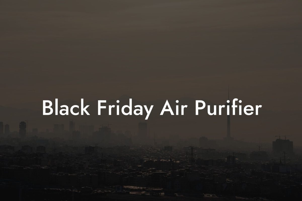 Black Friday Air Purifier