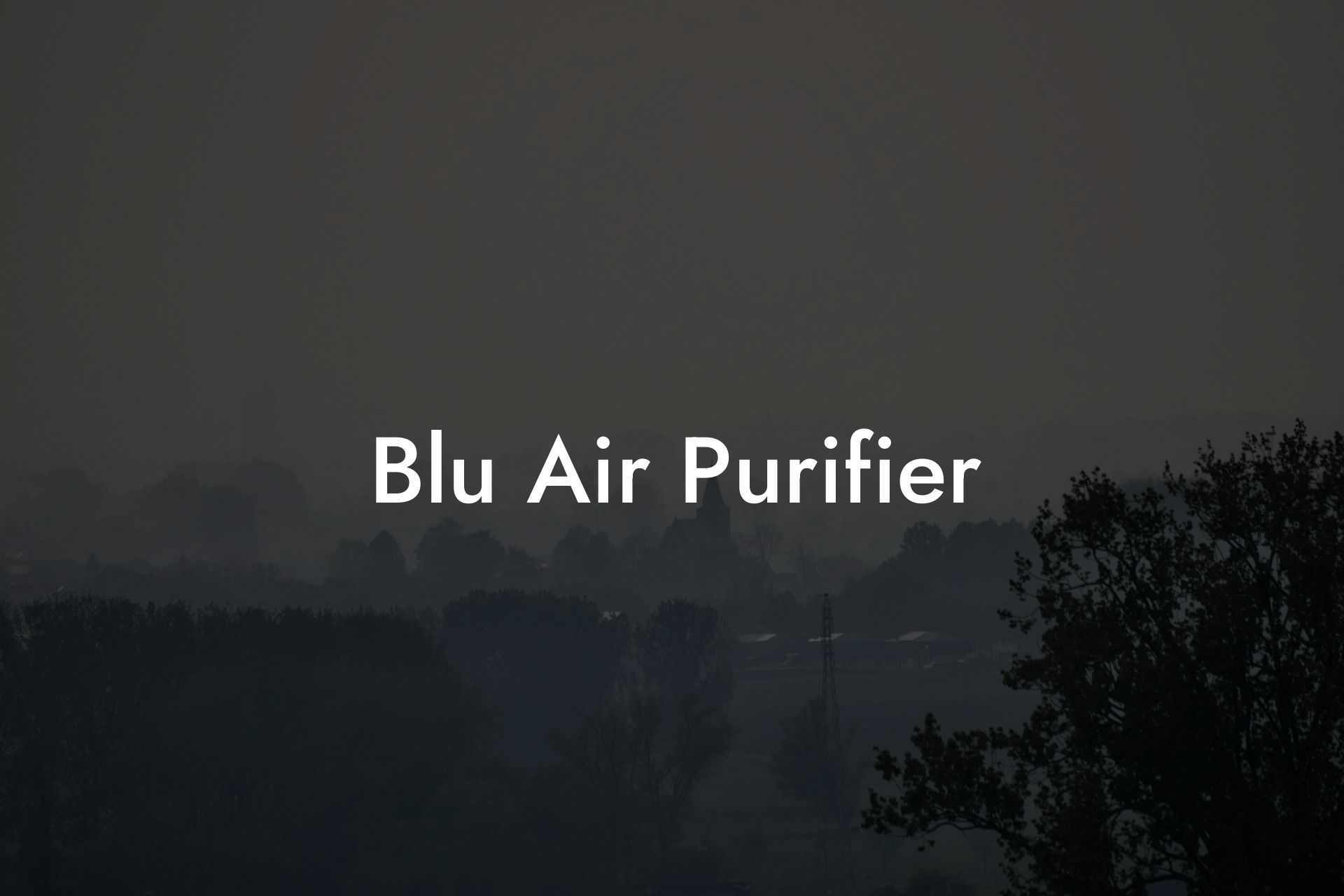 Blu Air Purifier