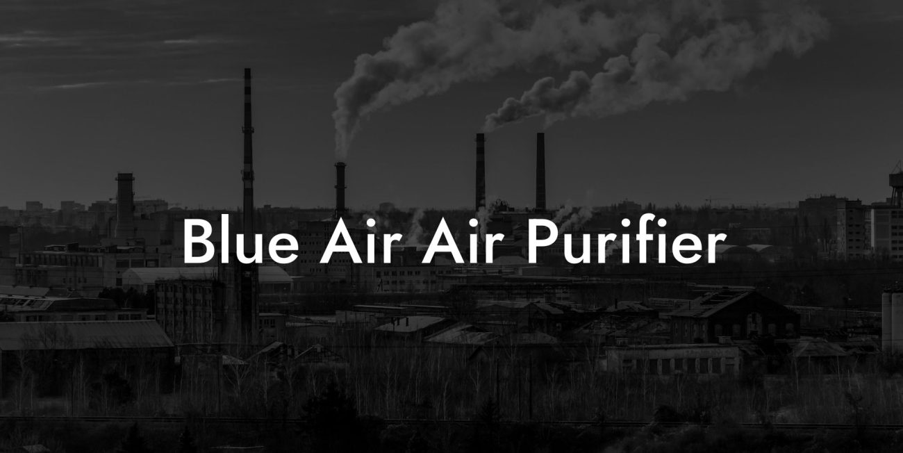 Blue Air Air Purifier