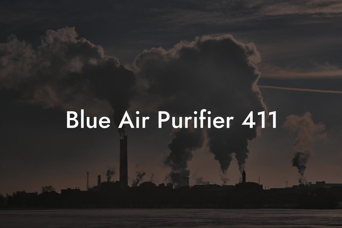 Blue Air Purifier 411