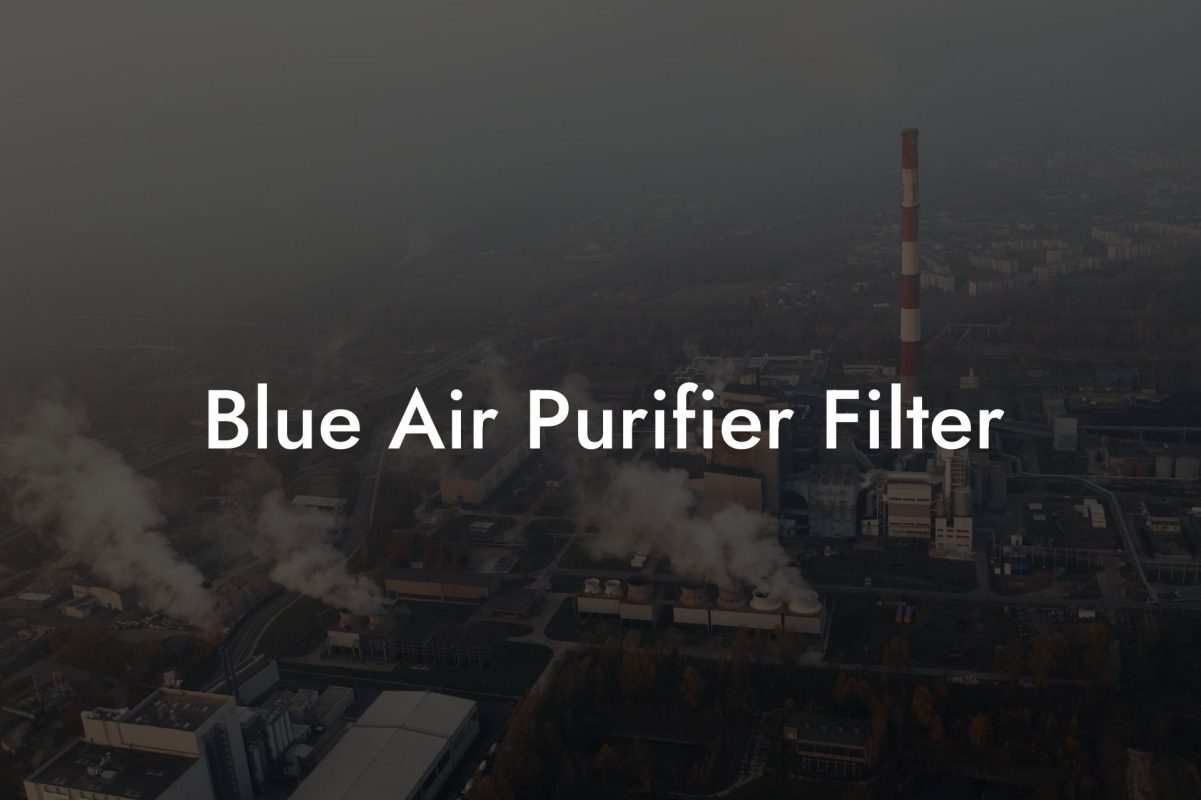 Blue Air Purifier Filter