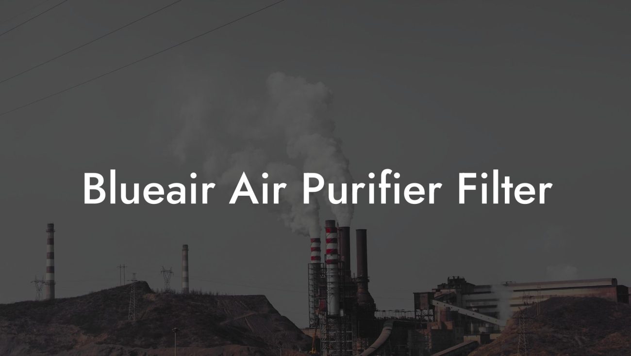 Blueair Air Purifier Filter