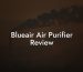 Blueair Air Purifier Review