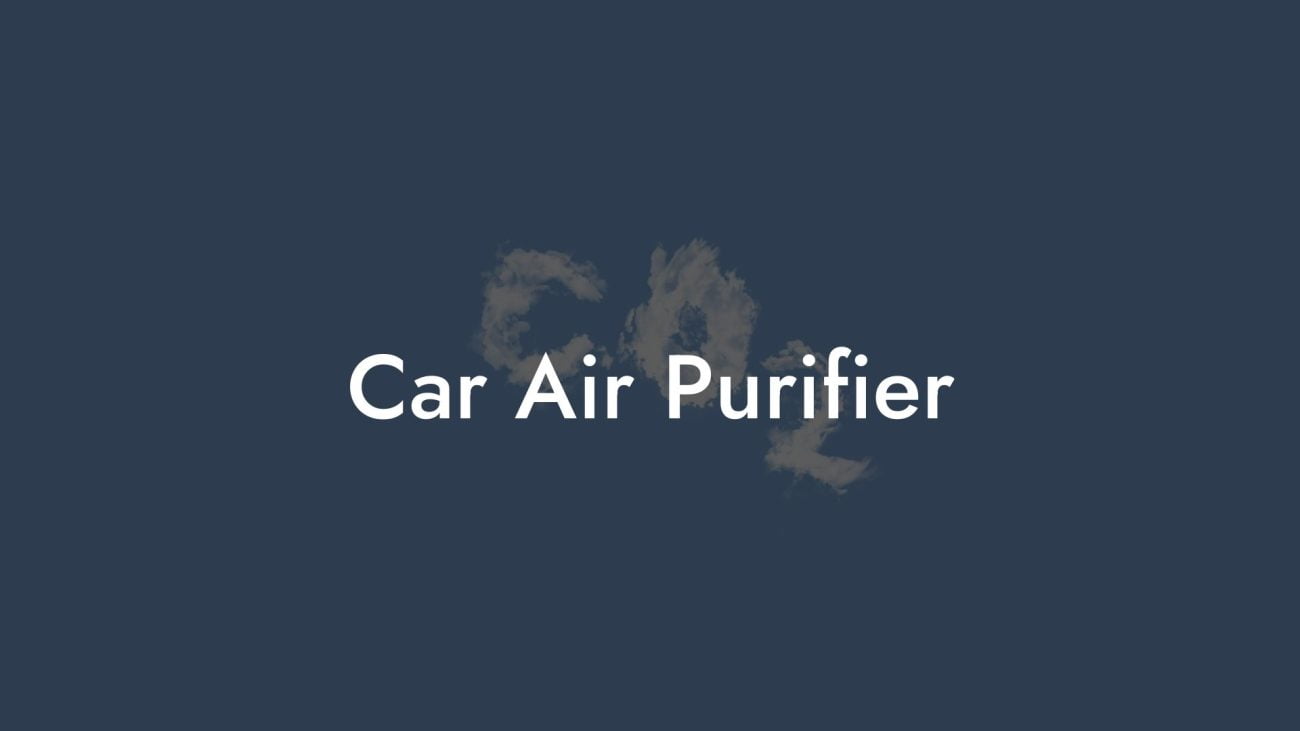 Car Air Purifier