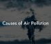 Causes of Air Pollution