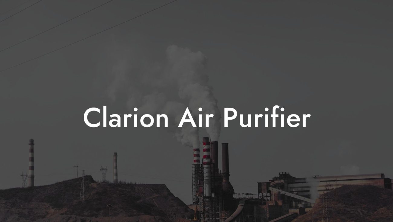 Clarion Air Purifier