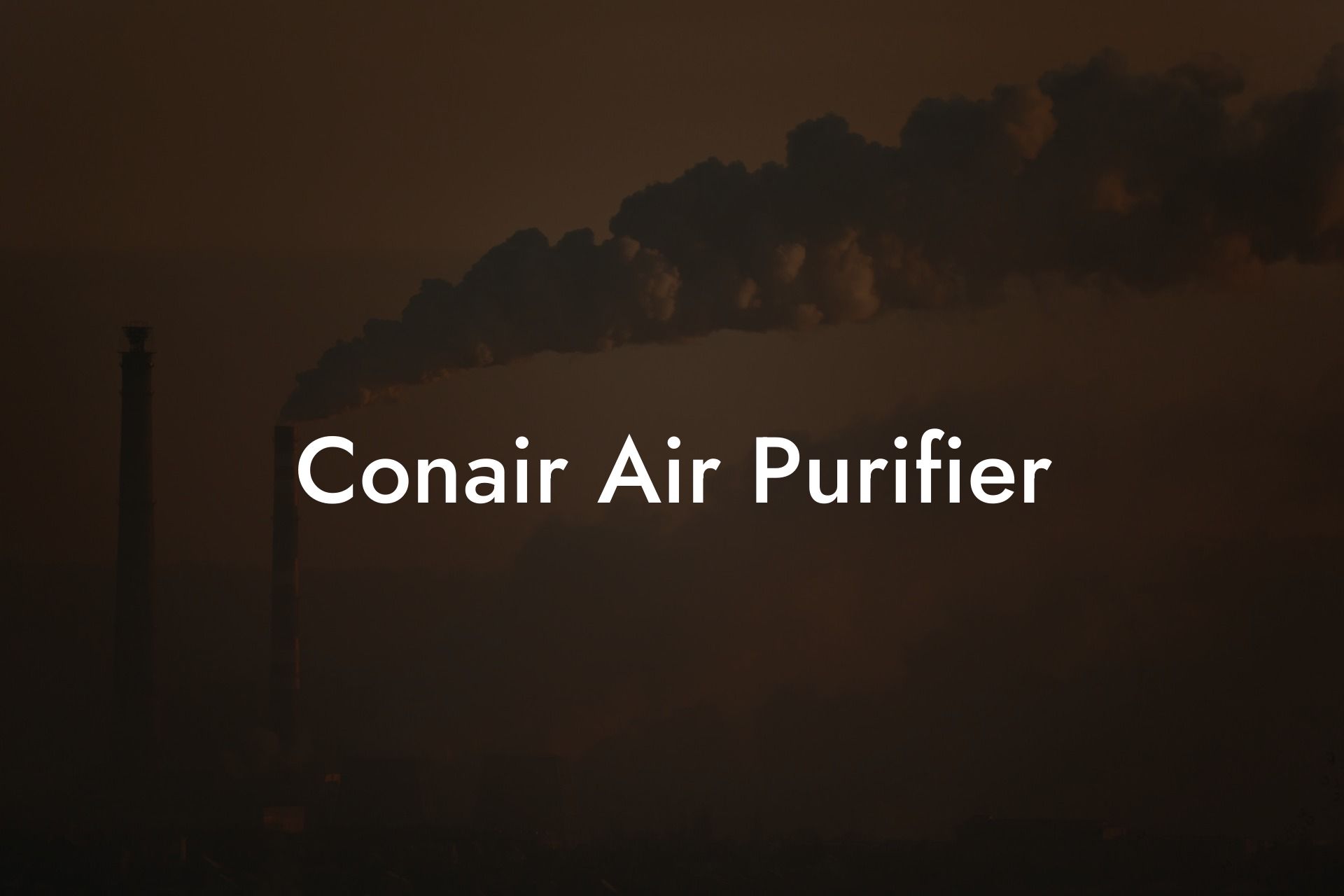 Conair Air Purifier