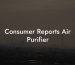 Consumer Reports Air Purifier