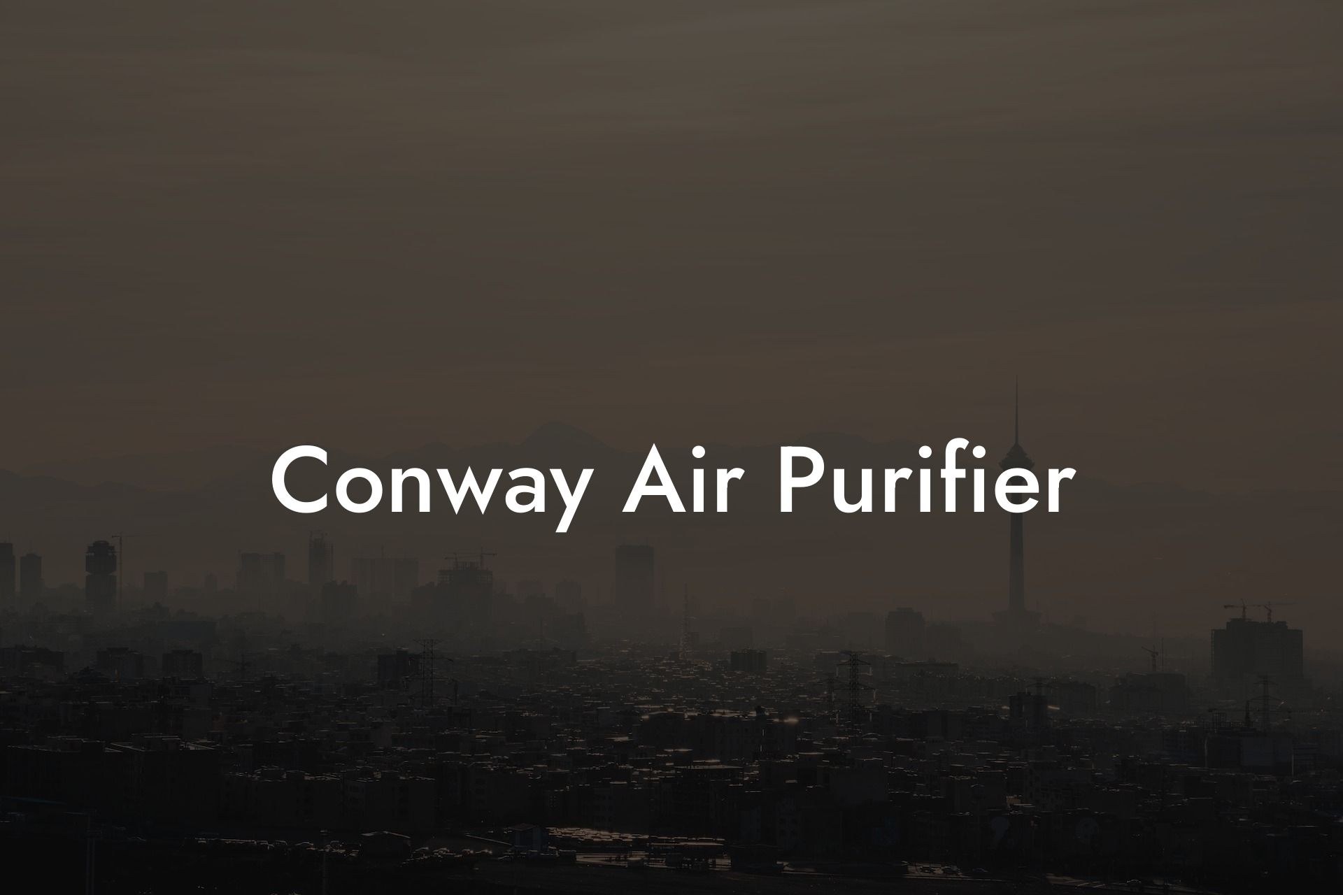 Conway Air Purifier