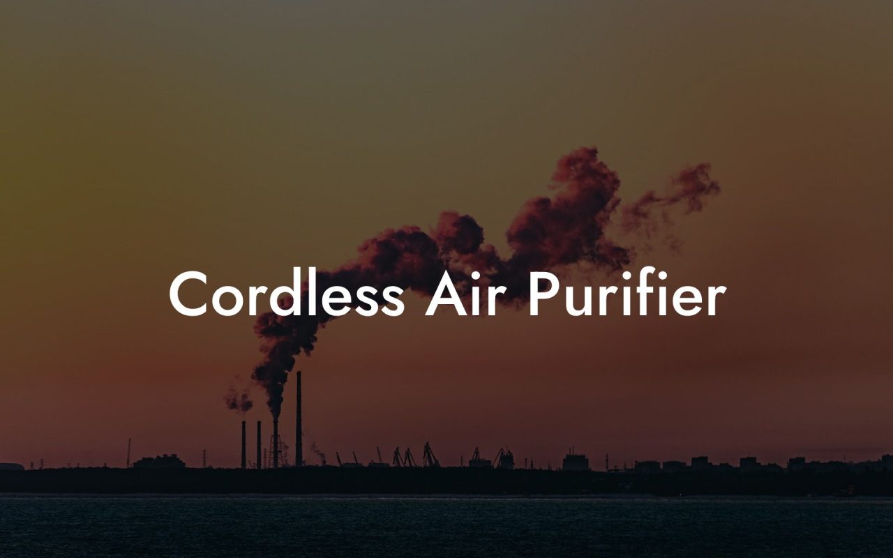 Cordless Air Purifier