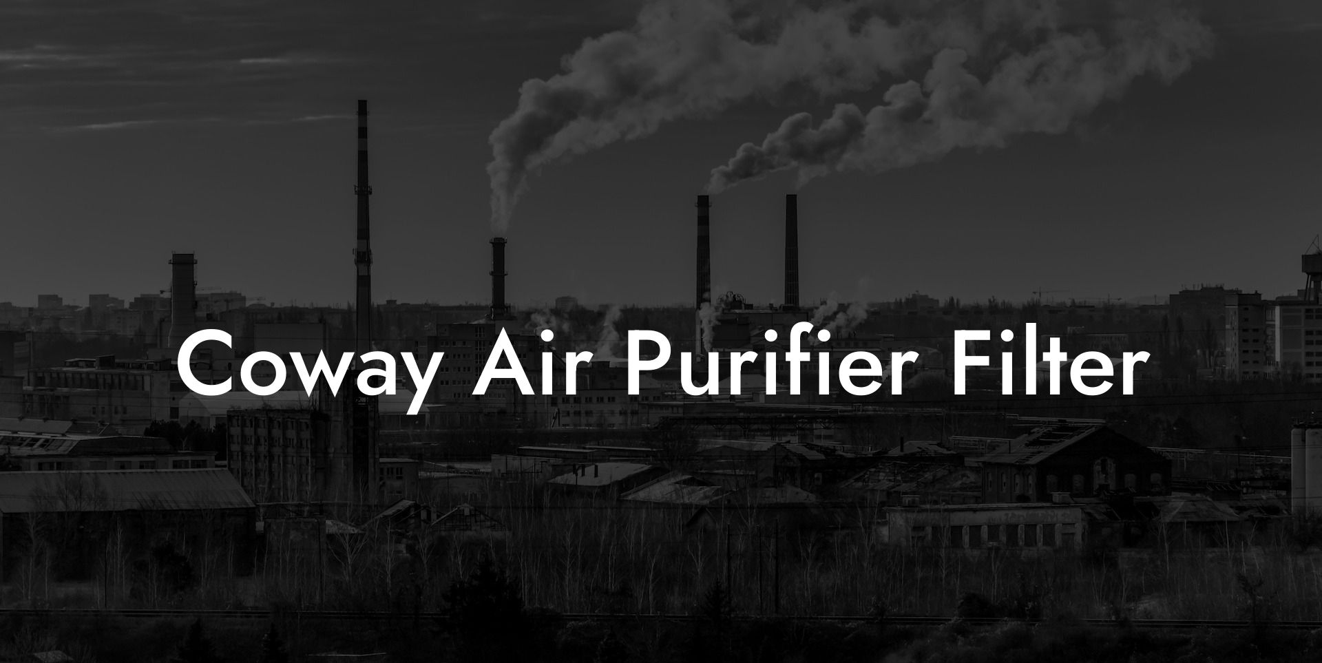 Coway Air Purifier Filter