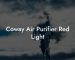 Coway Air Purifier Red Light