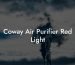 Coway Air Purifier Red Light