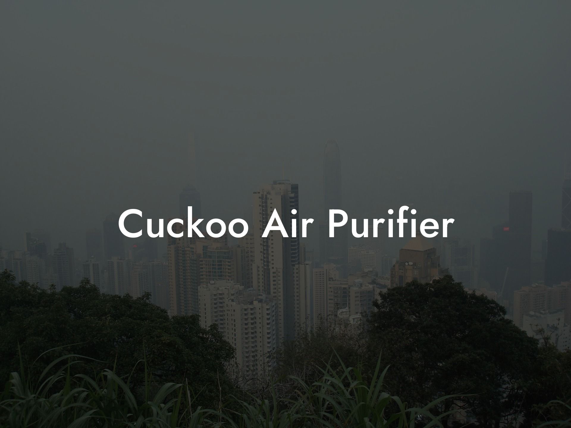 Cuckoo Air Purifier