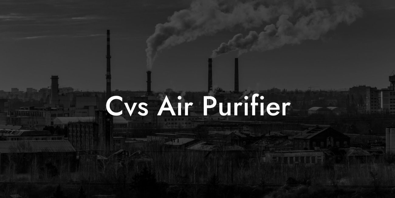 Cvs Air Purifier