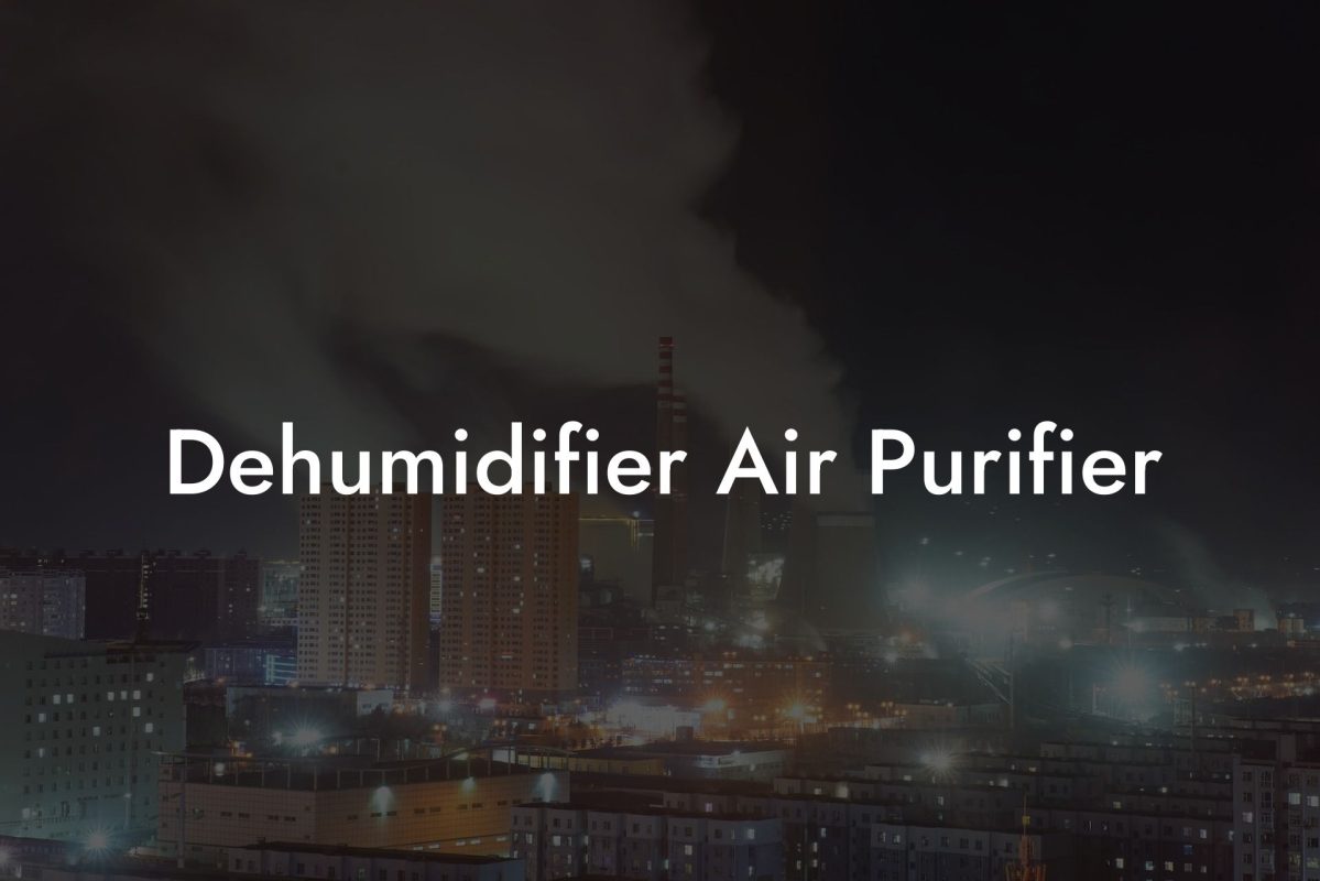 Dehumidifier Air Purifier