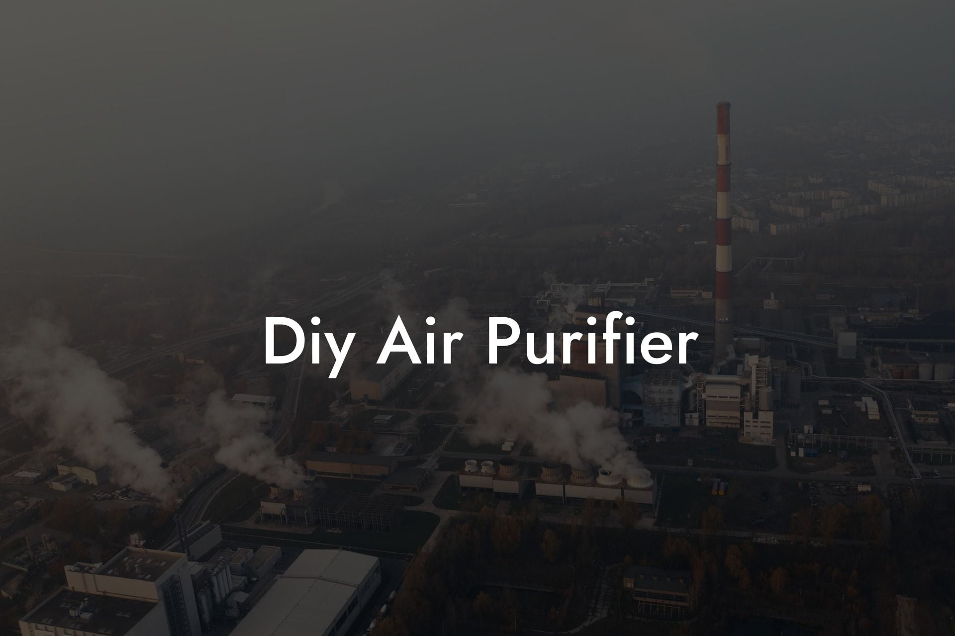 Diy Air Purifier