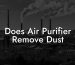 Does Air Purifier Remove Dust